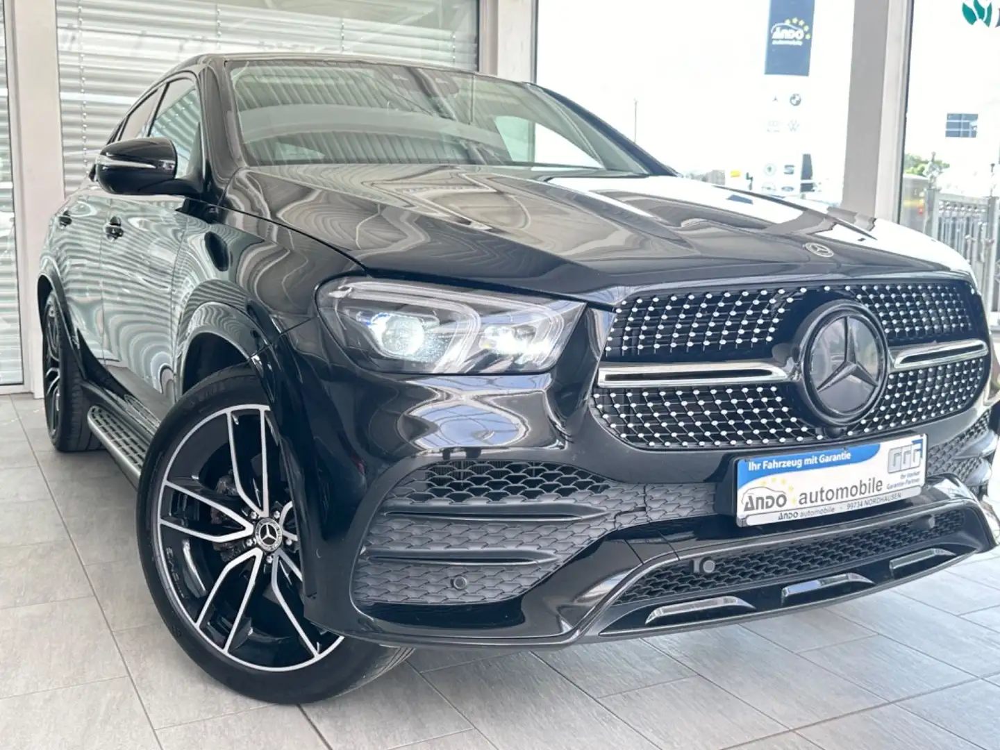 Mercedes-Benz GLE 400 Coupe 4M AMG-Line*NIGHT*HUD*AHK*22 ZOLL* Schwarz - 2