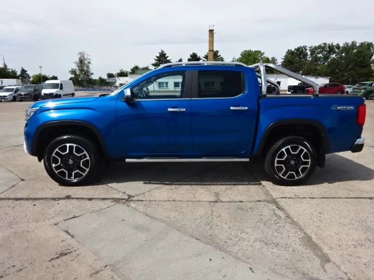 Volkswagen Amarok Doka 241PS Autm. Style 4Motion Standhzg Blau - 2
