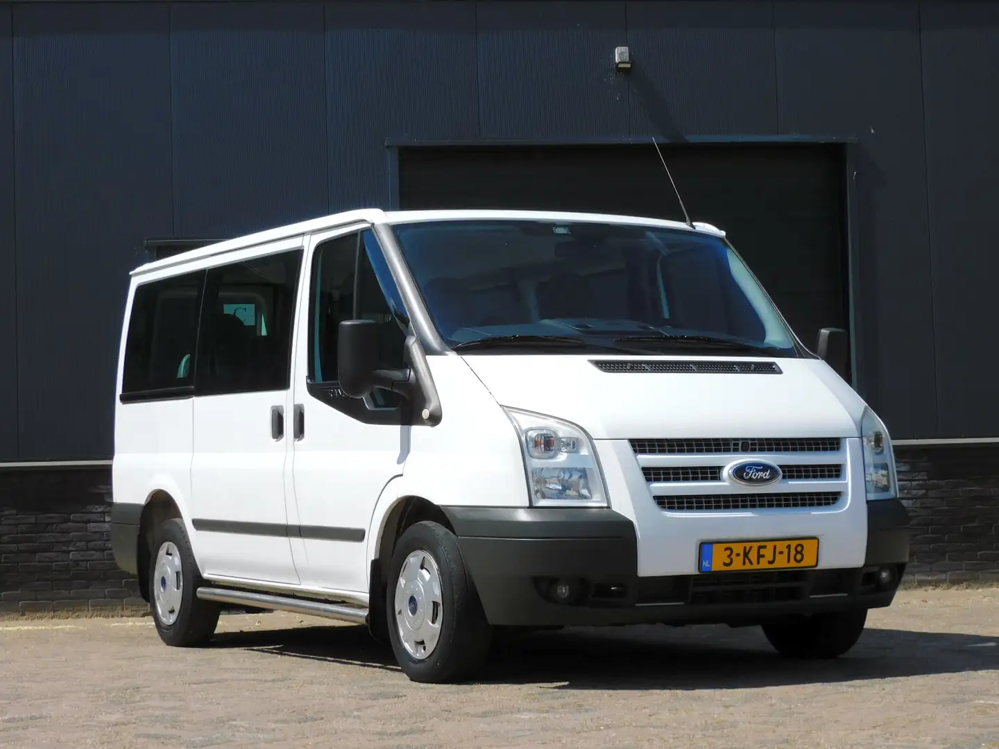 Ford Transit Kombi 300S 2.2 TDCi Ambiente 2e EIGENAAR! 9 PERS! Wit - 2