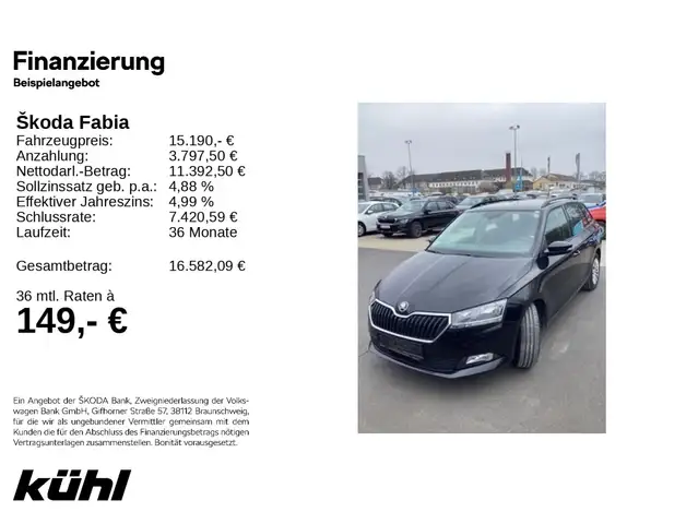 Skoda Fabia Combi 1.0 TSI Ambition