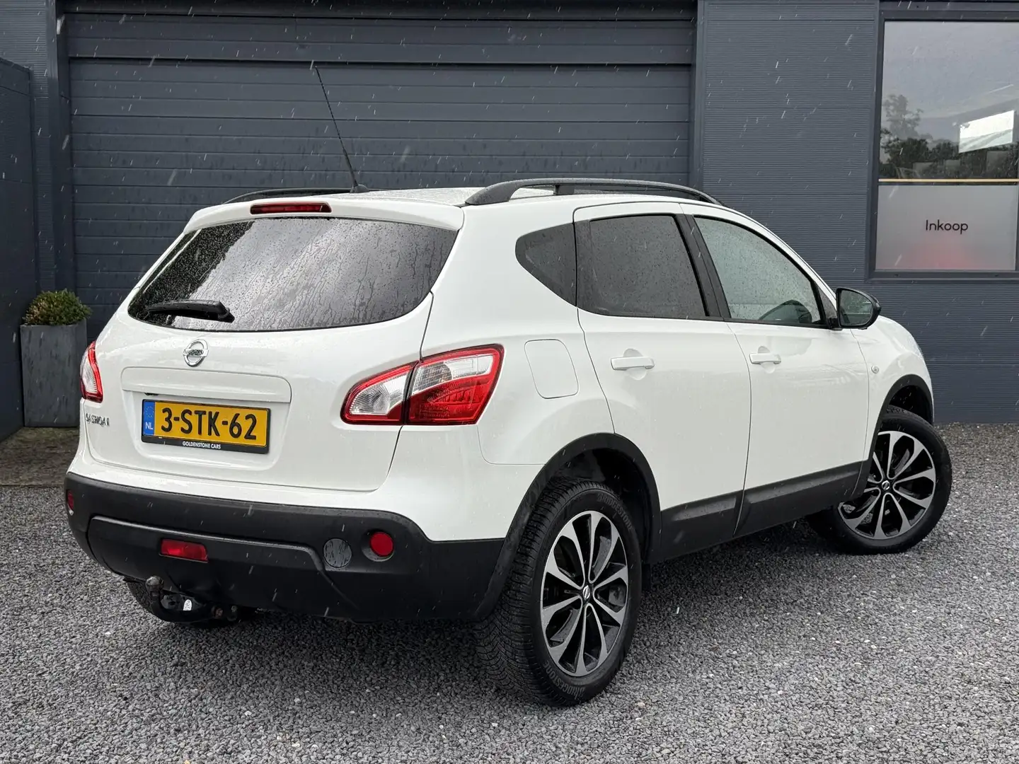 Nissan Qashqai 1.6 360 Pano,Camera,Trekhaak,Navi,Halfleder,2e Eig Wit - 2