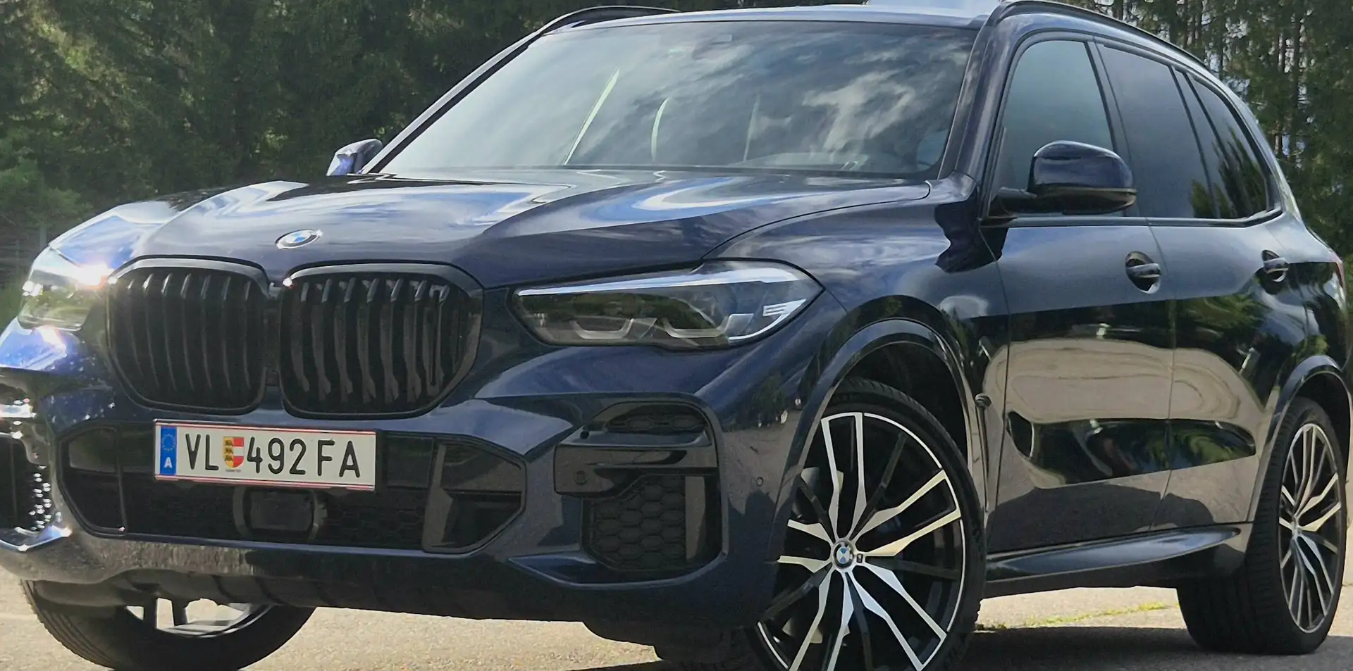 BMW X5 BMW X5 xDrive30d M Sportpaket | Individual | Luftfederung | Night Vision Blau - 2