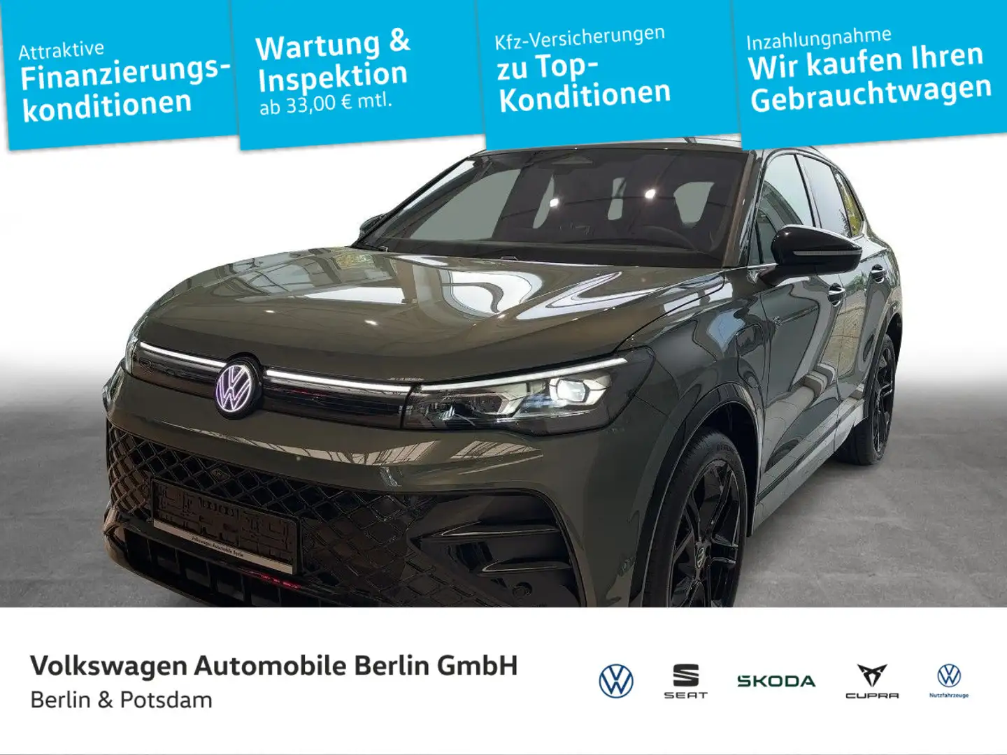 Volkswagen Tiguan 1,5 l eHybrid DSG R-Line Verfügbar 06/202 Grün - 1