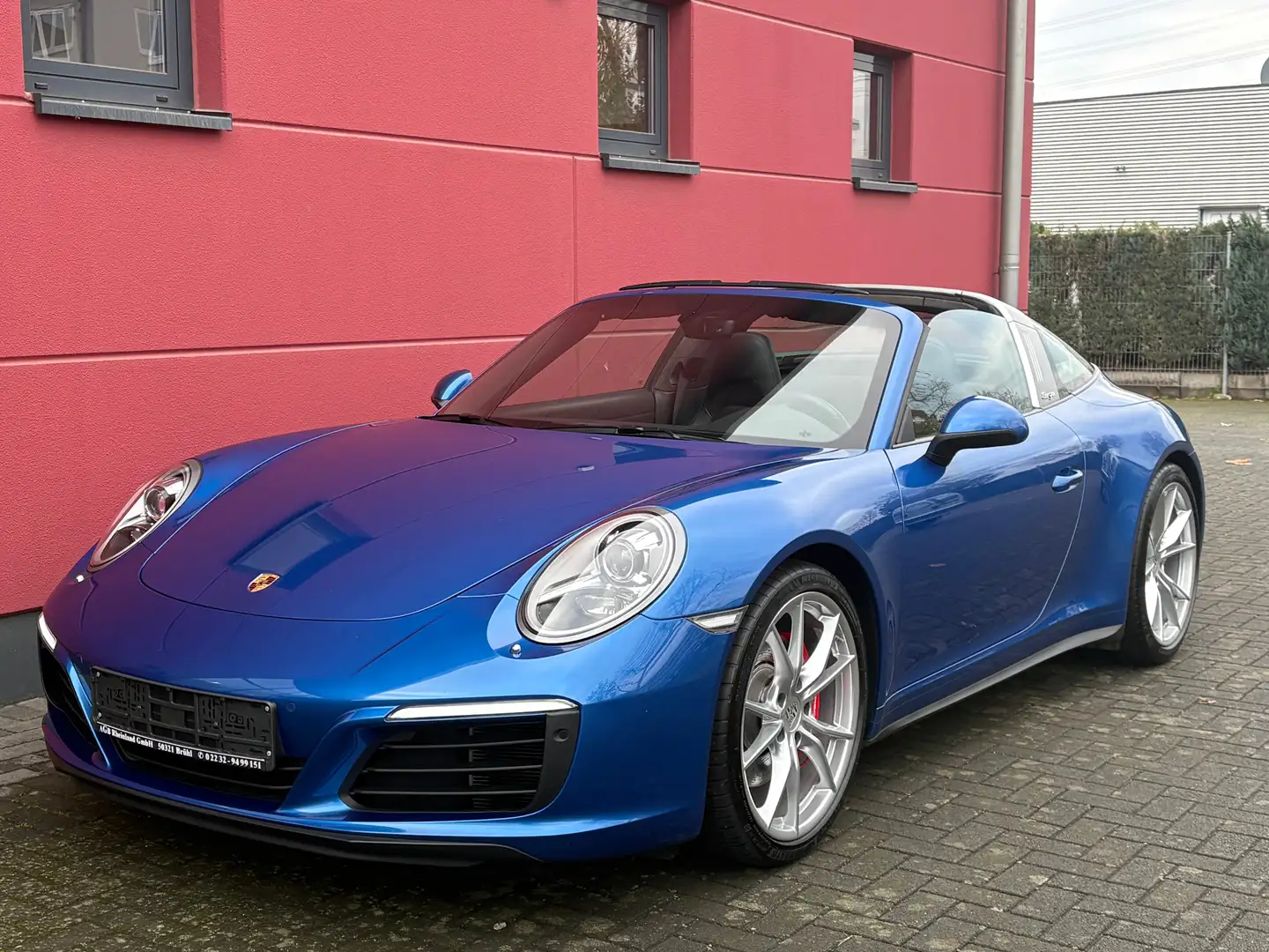 Porsche 911 CARRERA 991.2 TARGA 4S PDK 420PS NAVI 1-HAND TOP* Bleu - 1