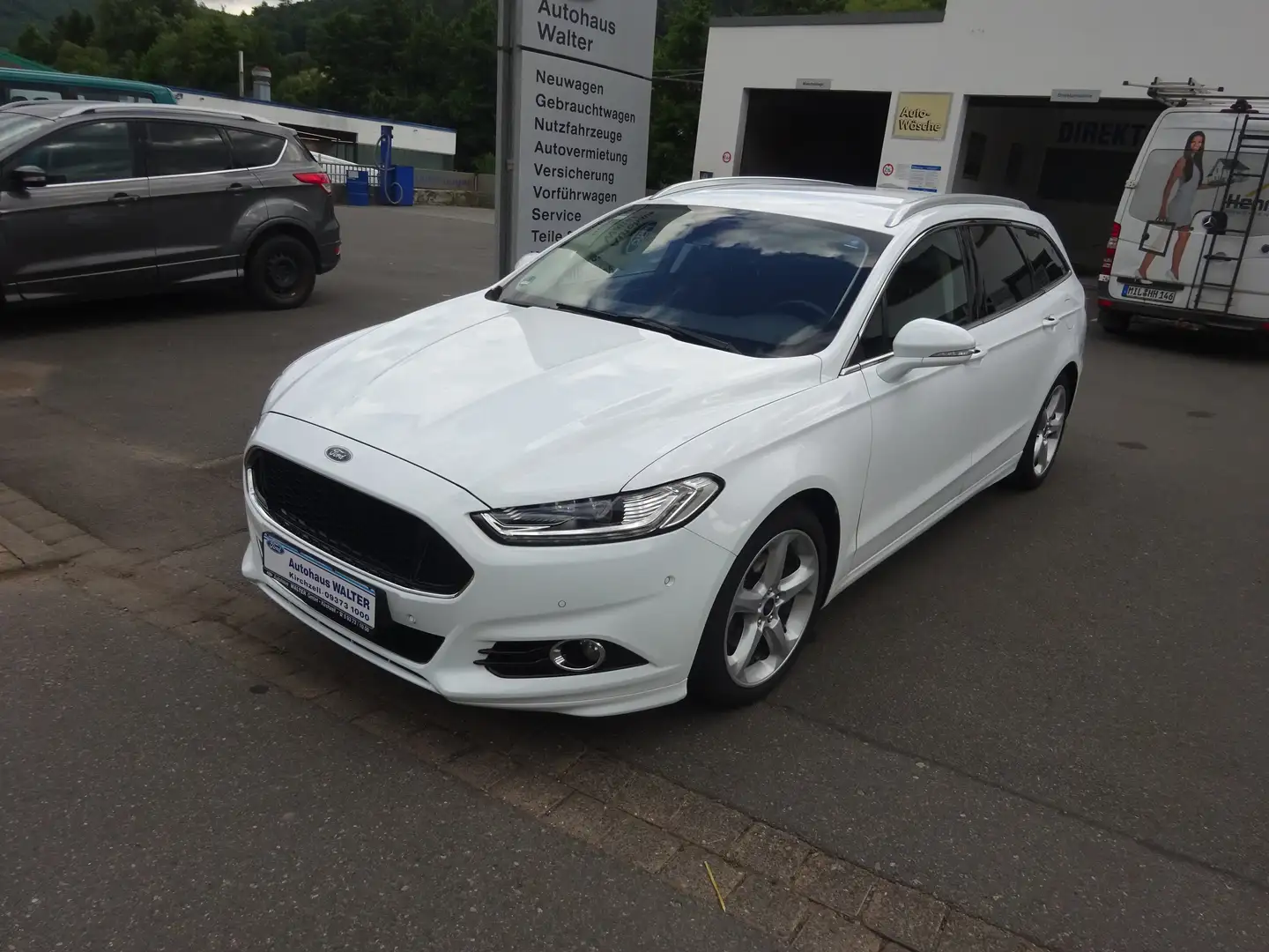 Ford Mondeo Titanium AWD LED AHK Navi Kamera Wit - 1