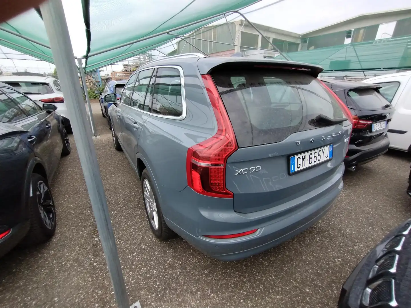 Volvo XC90 XC90 2.0 b5 Core awd 7 POSTI auto ADAS VIRTUAL Grigio - 2