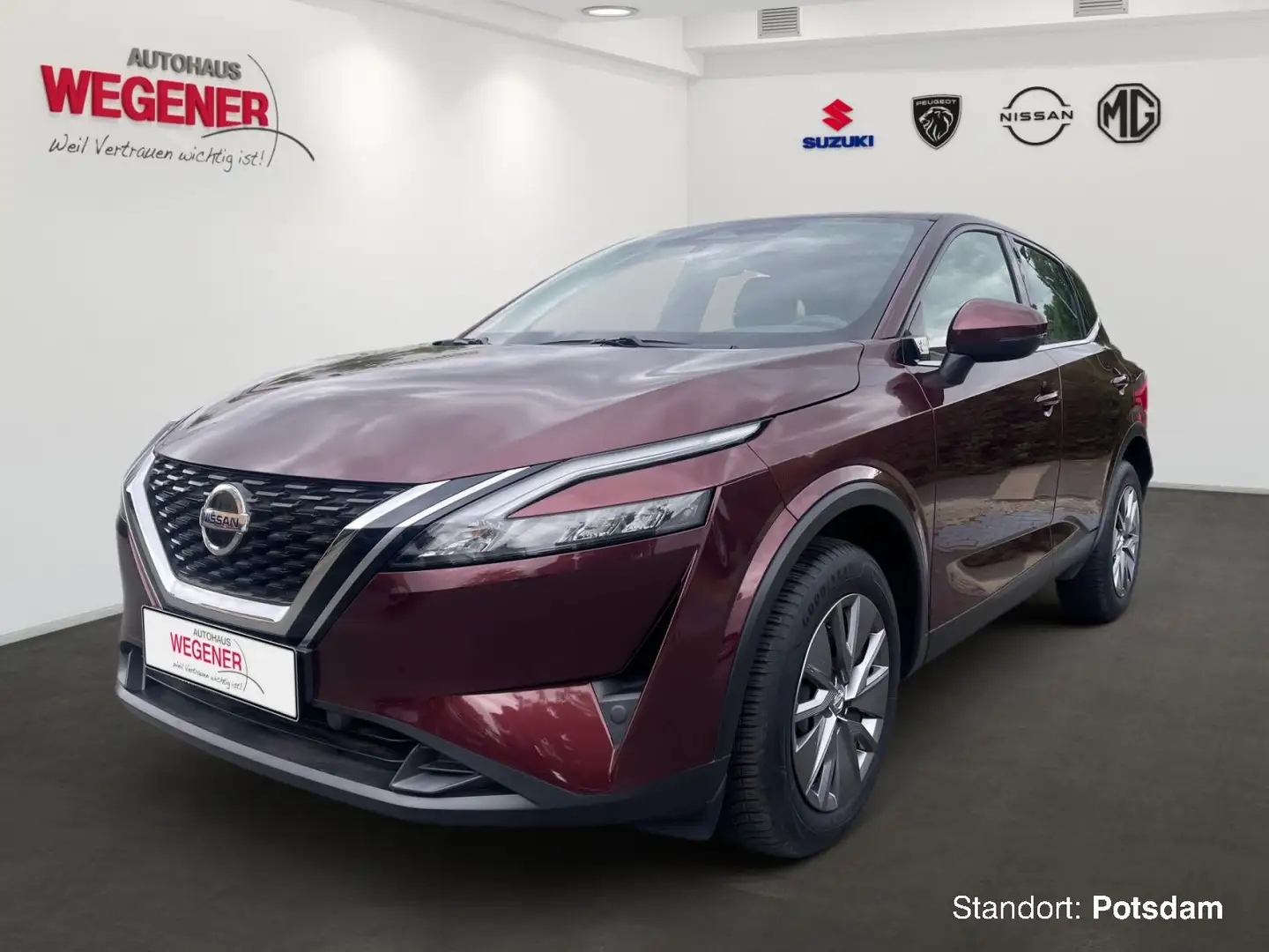 Nissan Qashqai QASHQAI 1.3 DIG-T 140 PS KLIMA 1HAND ALLWETTER Rot - 1