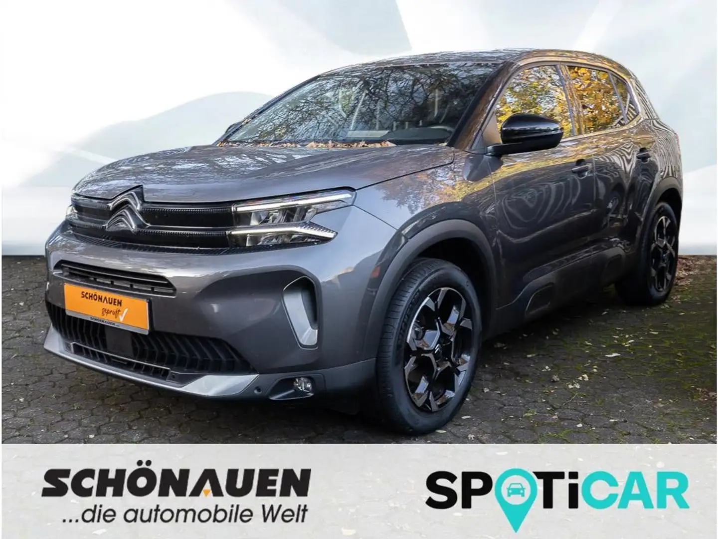 Citroen C5 Aircross Feel Pack PureTech +NAVI+BC+RFK+LED+ Gris - 1