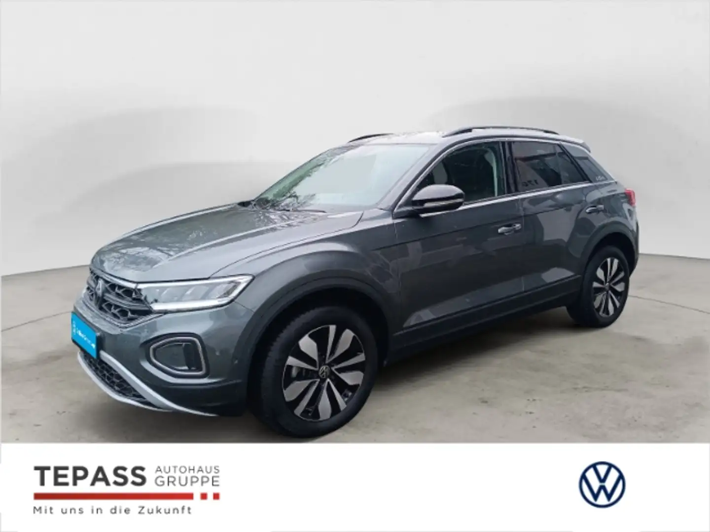 Volkswagen T-Roc 1.5 TSI DSG Goal KAM GJR APP Grau - 1