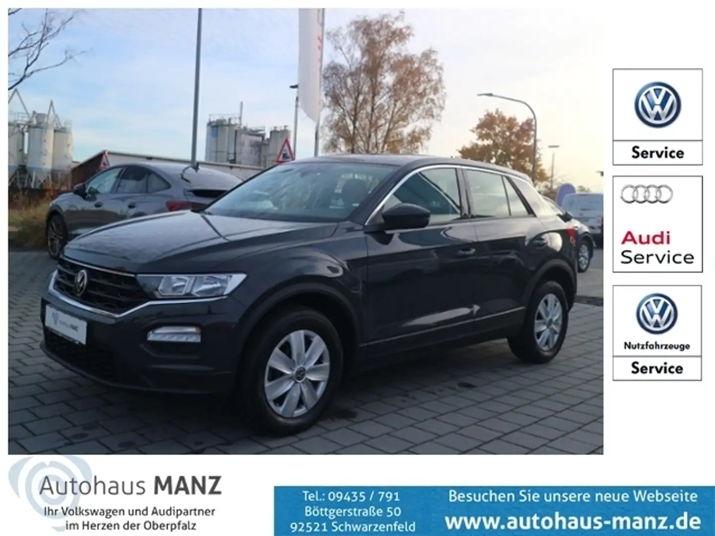 Volkswagen T-Roc 1.0 TSI KLIMA Grau - 1