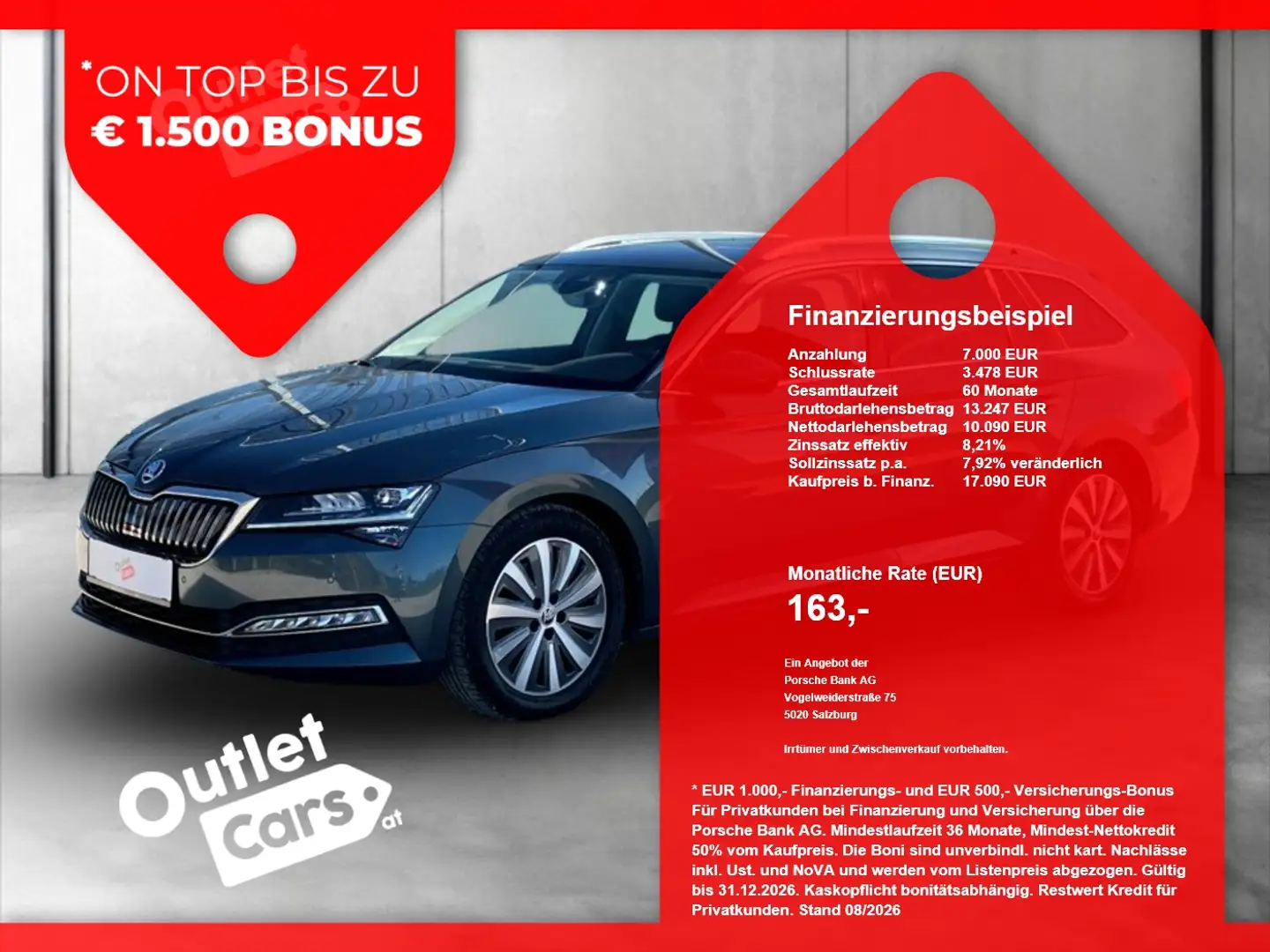 Skoda Superb Combi 2.0 TDI Style MATRIX+LEDER+LENKRDHZG Grau - 1