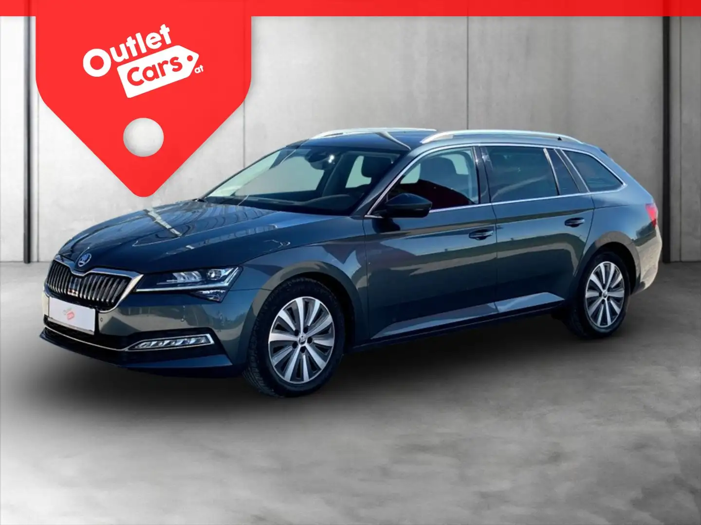 Skoda Superb Combi 2.0 TDI Style MATRIX+LEDER+LENKRDHZG Grau - 1