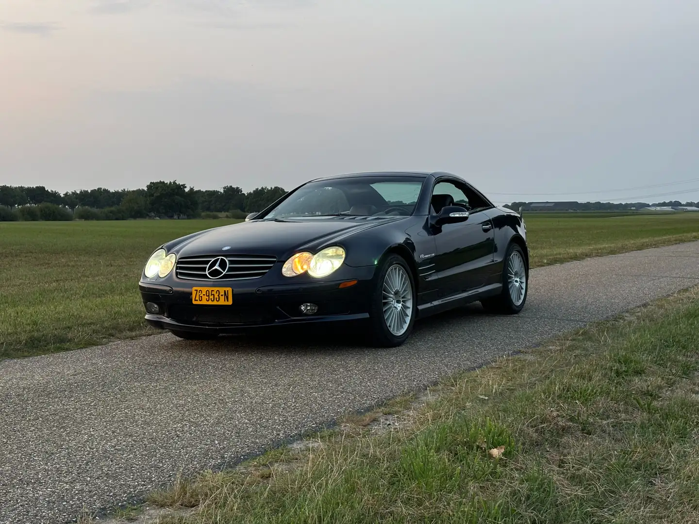 Mercedes-Benz SL 55 AMG SL 55 AMG - Tanzanite Blauw - 2