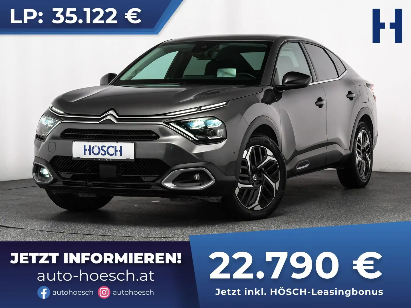 Citroen C4 X PureTech 130 Aut. HEAD-UP KAMERA ACC++ Gris - 1