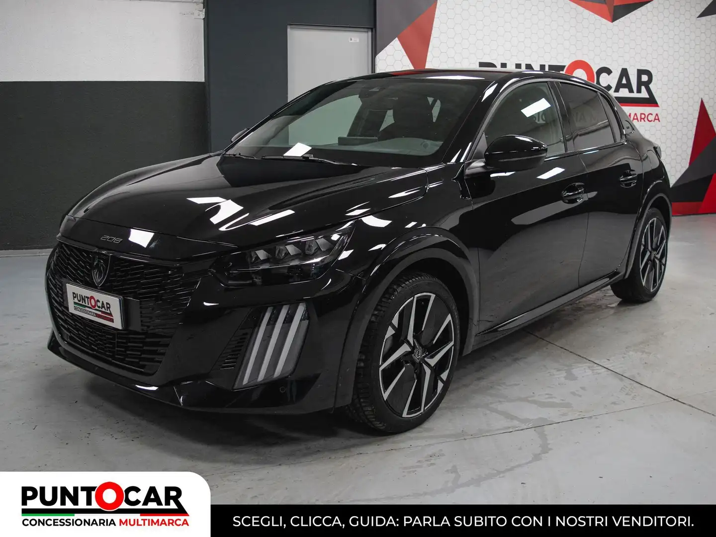 Peugeot 208 PureTech 100 Stop&Start 5 porte GT PROMO FLEX Zwart - 1