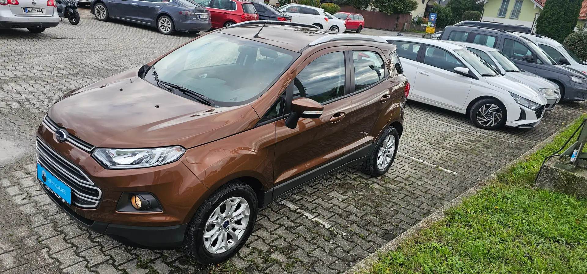 Ford EcoSport ECOSPORT*1.0*TREND*1.Hand*Rentner*SHZ*AHK*Klima* Braun - 2