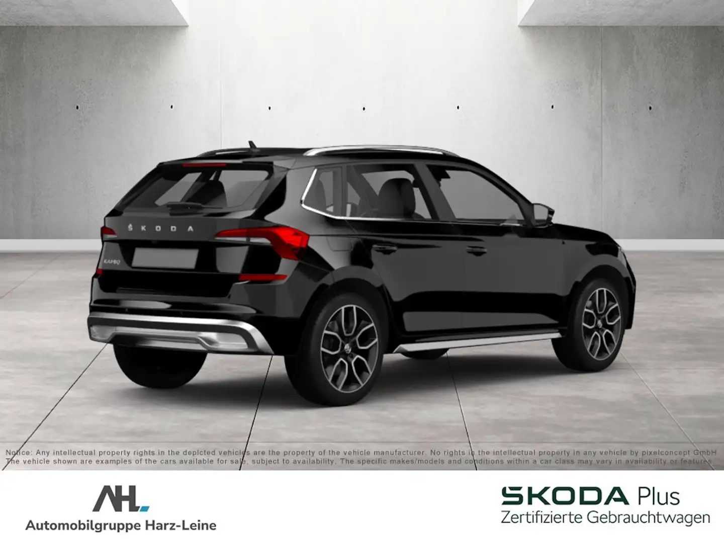 Skoda Kamiq 1.0 TSI Clever LED PDC SHZ SmartLink Bluetooth Schwarz - 2