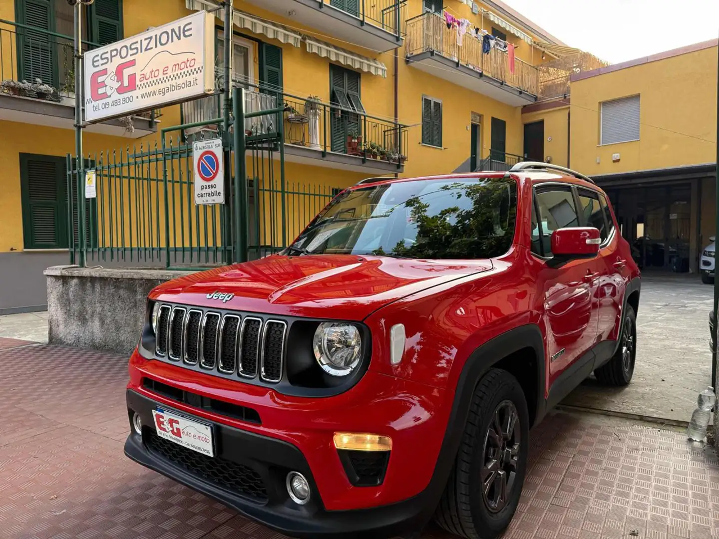 Jeep Renegade 1.6 Mjt 130 CV Longitude Rosso - 1