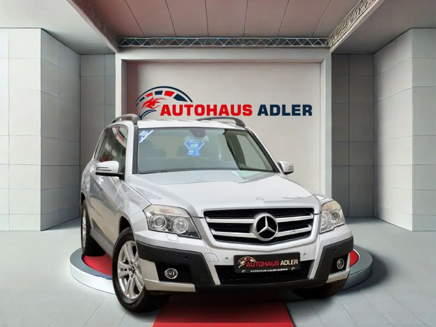 Mercedes-Benz GLK 280 4Matic V6*AUTOM*NAV*AHK*PDC*SH*TEMPO*LED Silber - 1