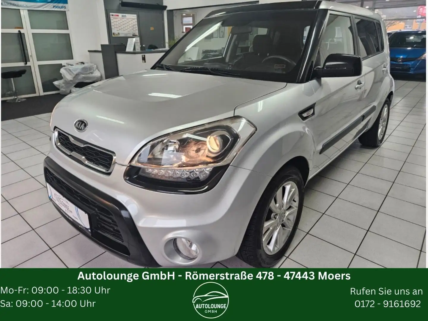 Kia Soul 1.6 CRDi*PDC hinten*Klima*IsoFix* Plateado - 1