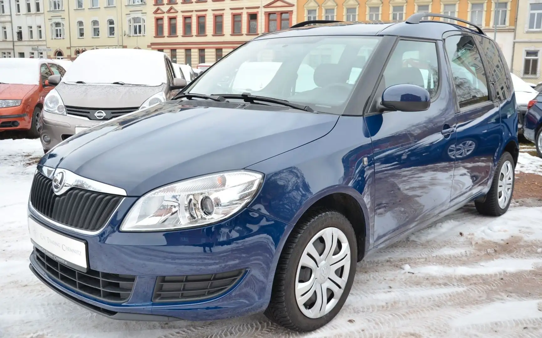 Skoda Roomster 1.4 Klimaautomatik Sitzheizung 1. Hand Bleu - 1