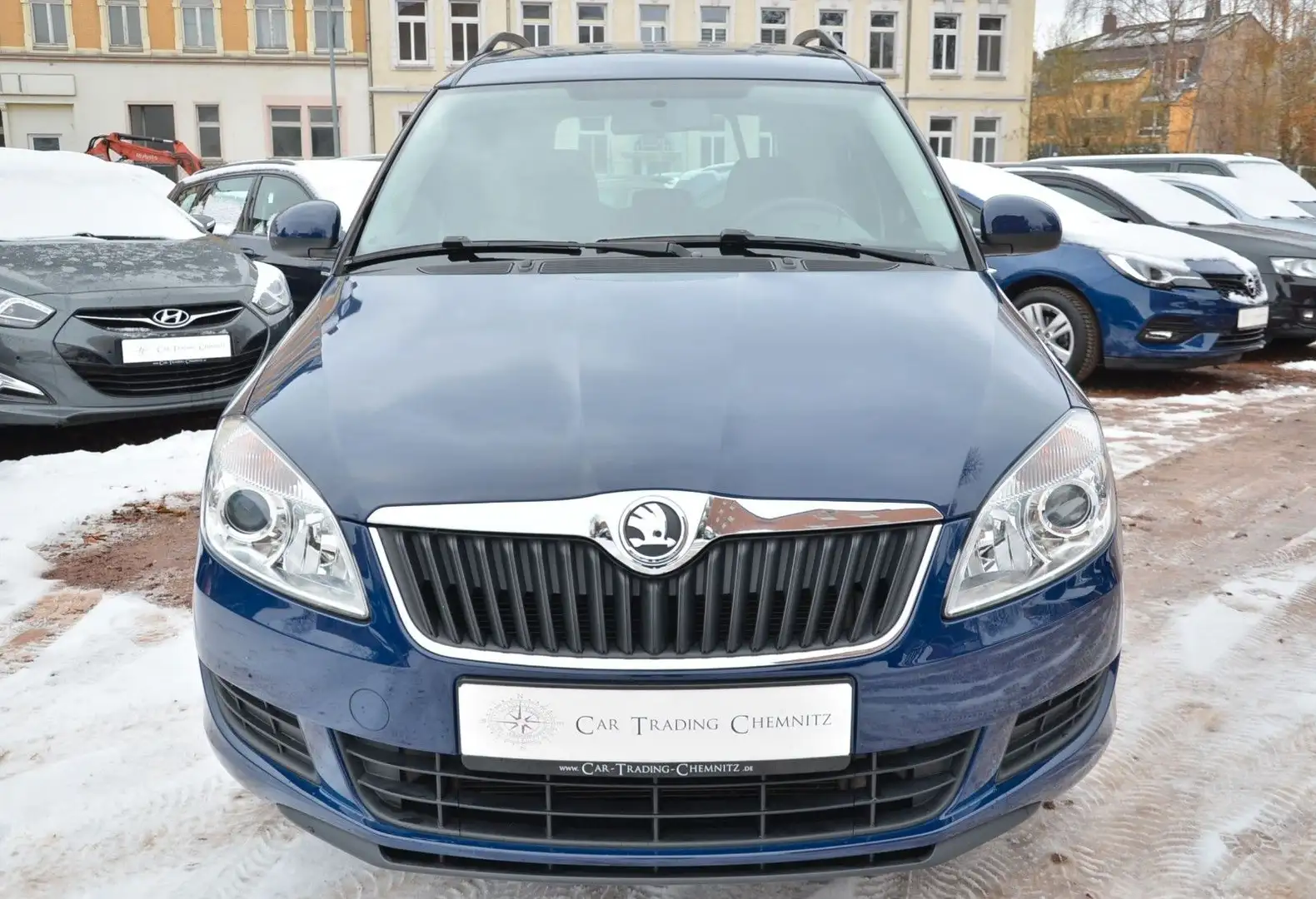Skoda Roomster 1.4 Klimaautomatik Sitzheizung 1. Hand Bleu - 2