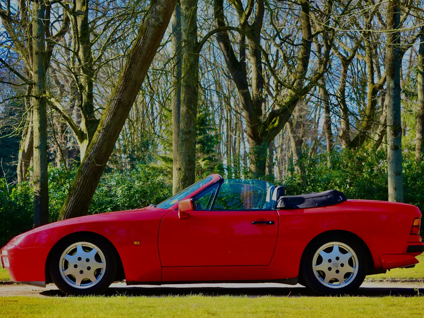 Porsche 944 944 S 2 Cabriolet Roşu - 1