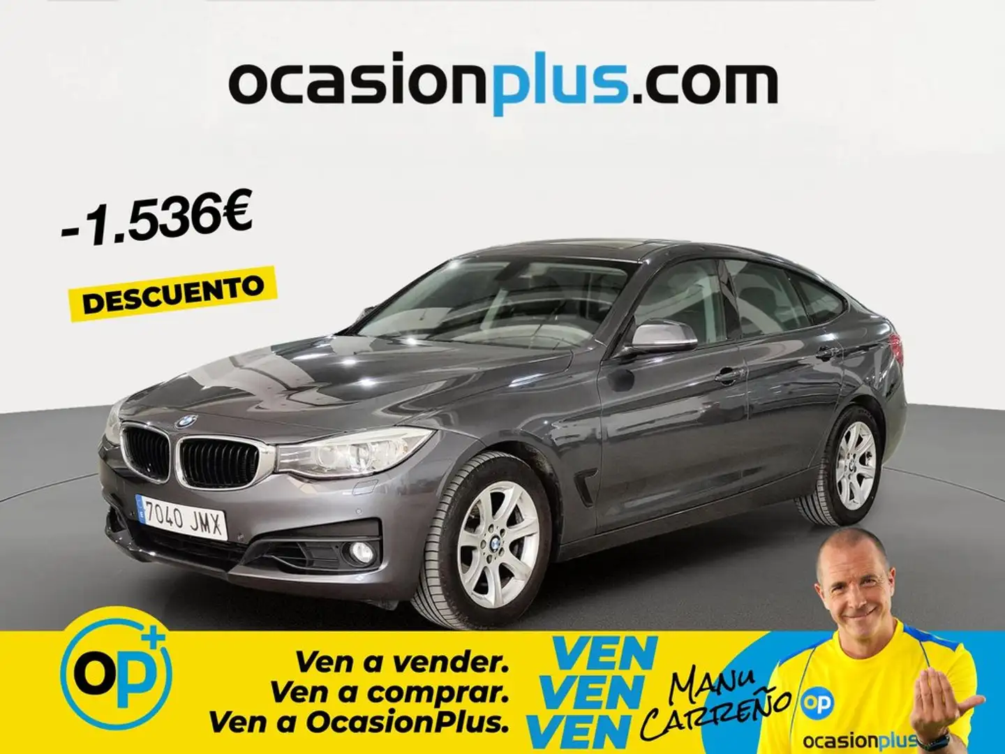 BMW 320 320i Gran Turismo Gris - 1