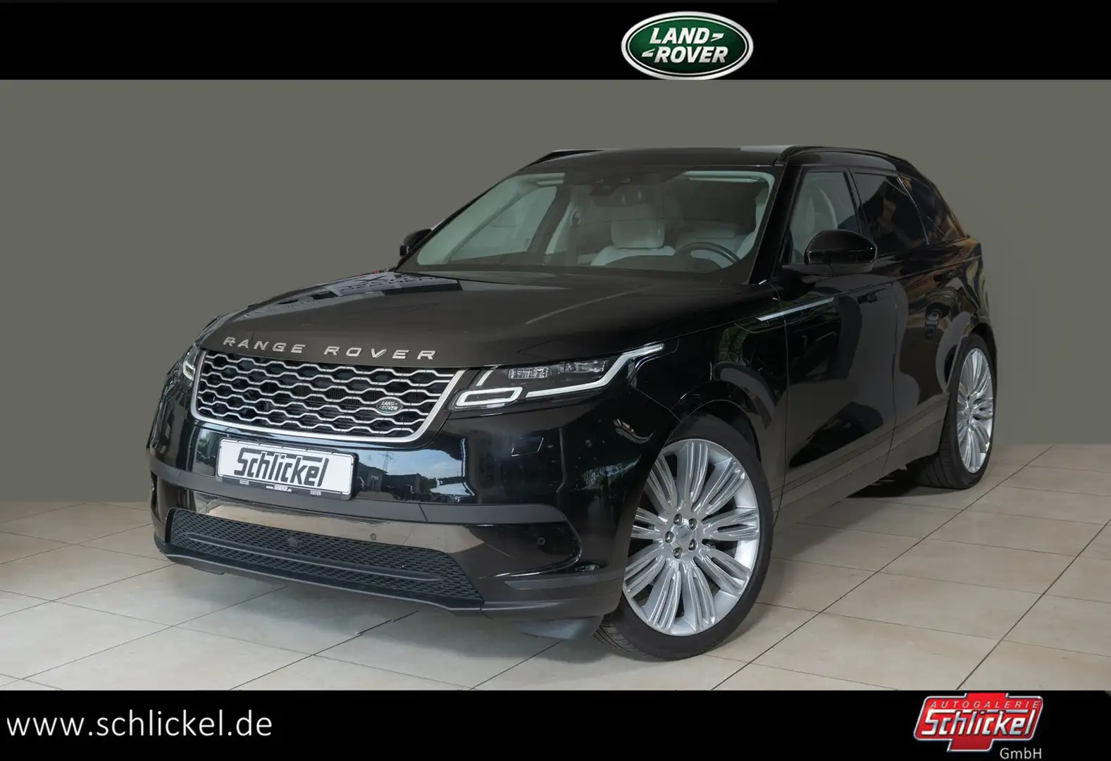 Land Rover Range Rover Velar D300 S Navi Leder ACC 2-Zonen-Klimaautomatik Чорний - 1