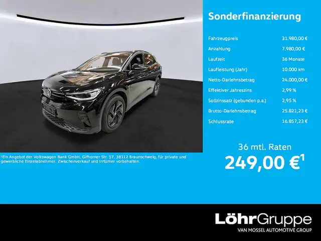 2023 Volkswagen Id.4 in Black for sale