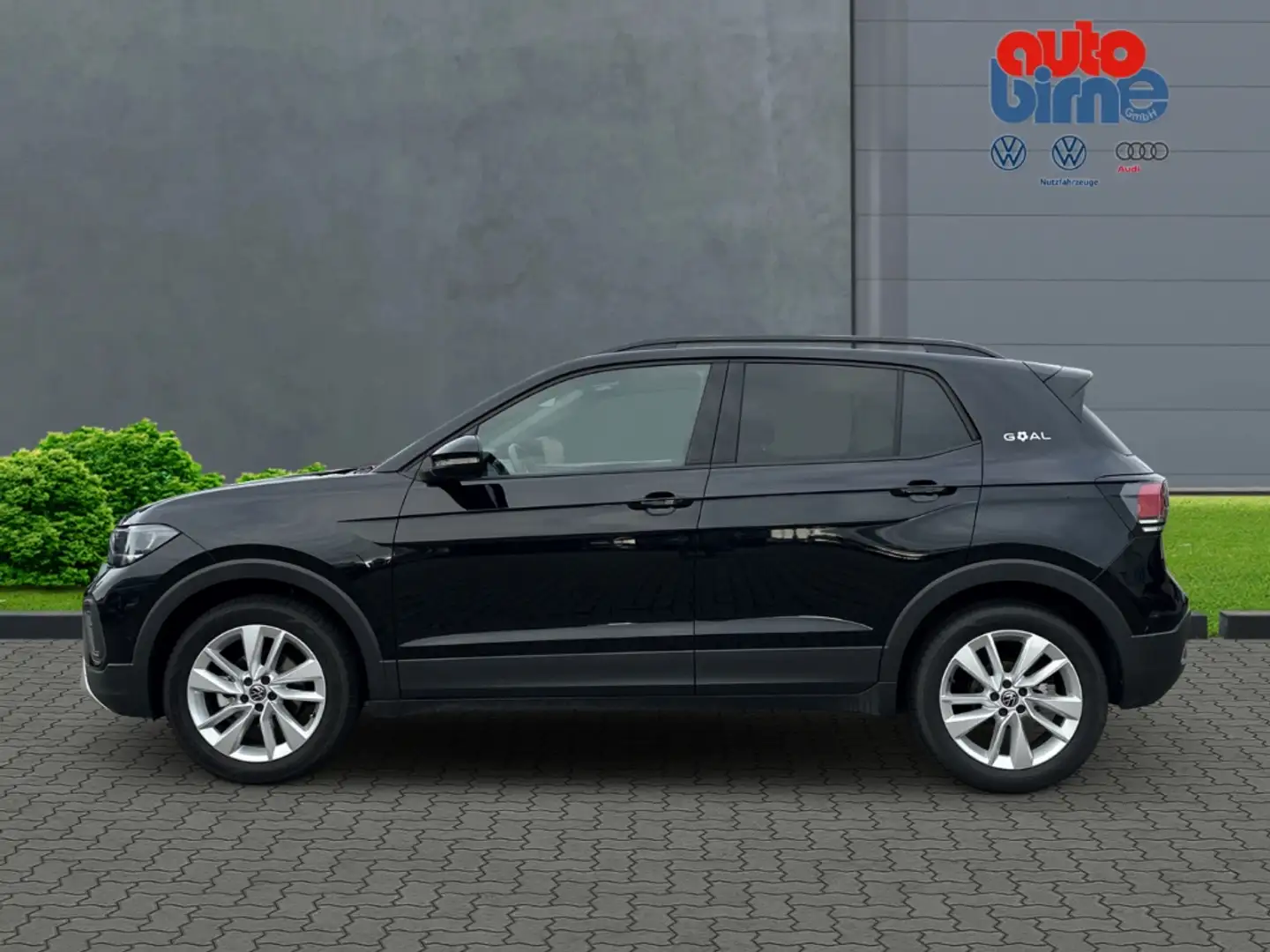 Volkswagen T-Cross 1.0 TSI Goal AHK-abnehmbar Navi Digitales Cockpit Schwarz - 2