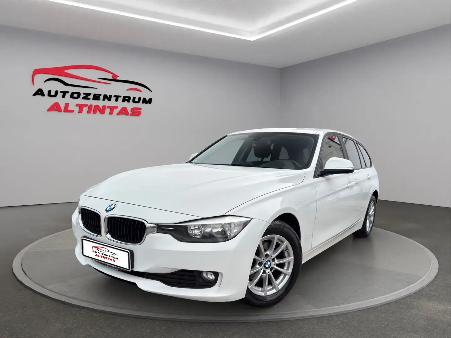 BMW 318 d Touring*KLIMAAUT*NAVI*HUD*PDC*MFL*TEMPOMAT* Blanc - 1