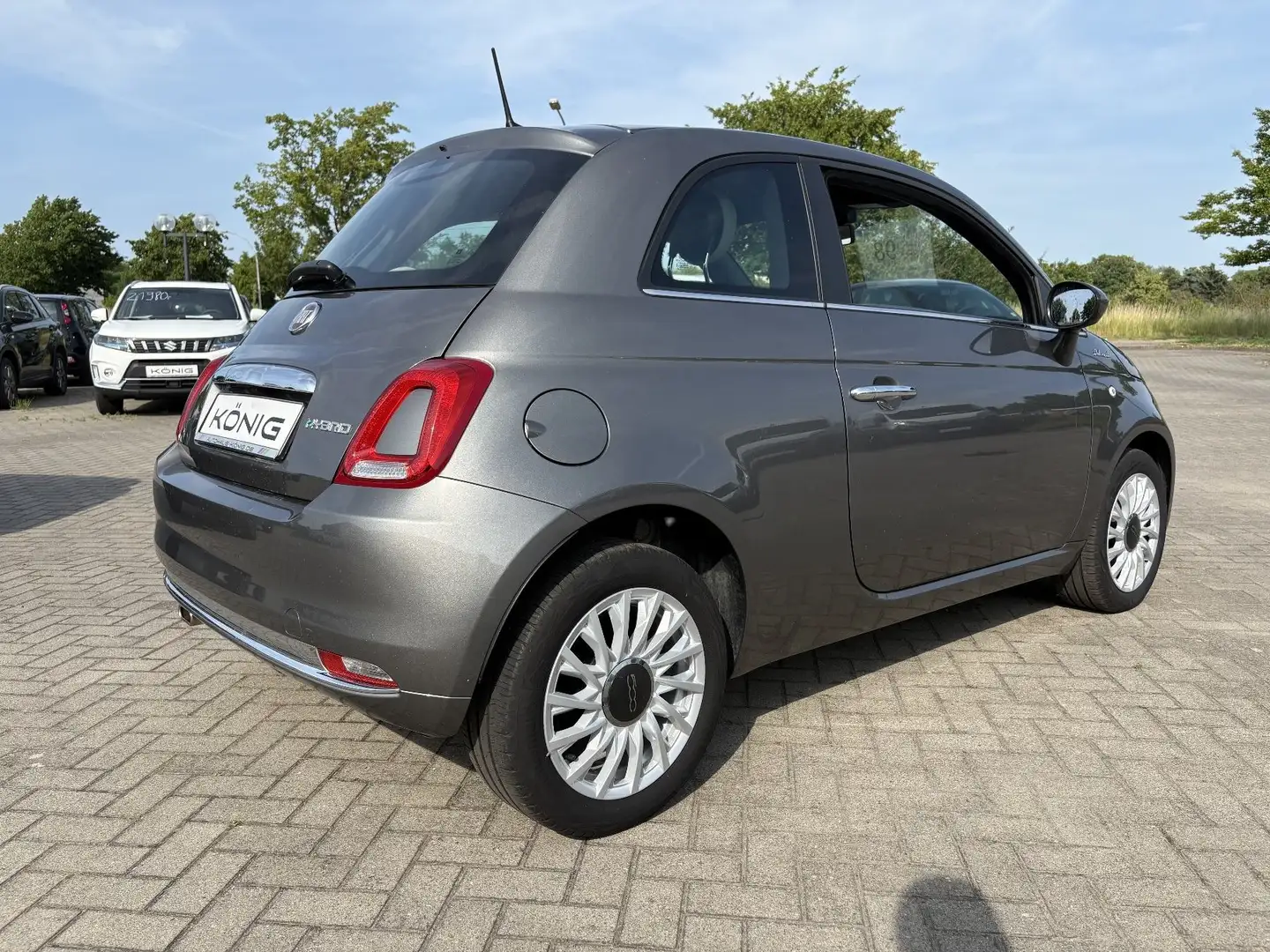 Fiat 500 Dolcevita Panoramadach*PDC*Tempomat Grau - 2