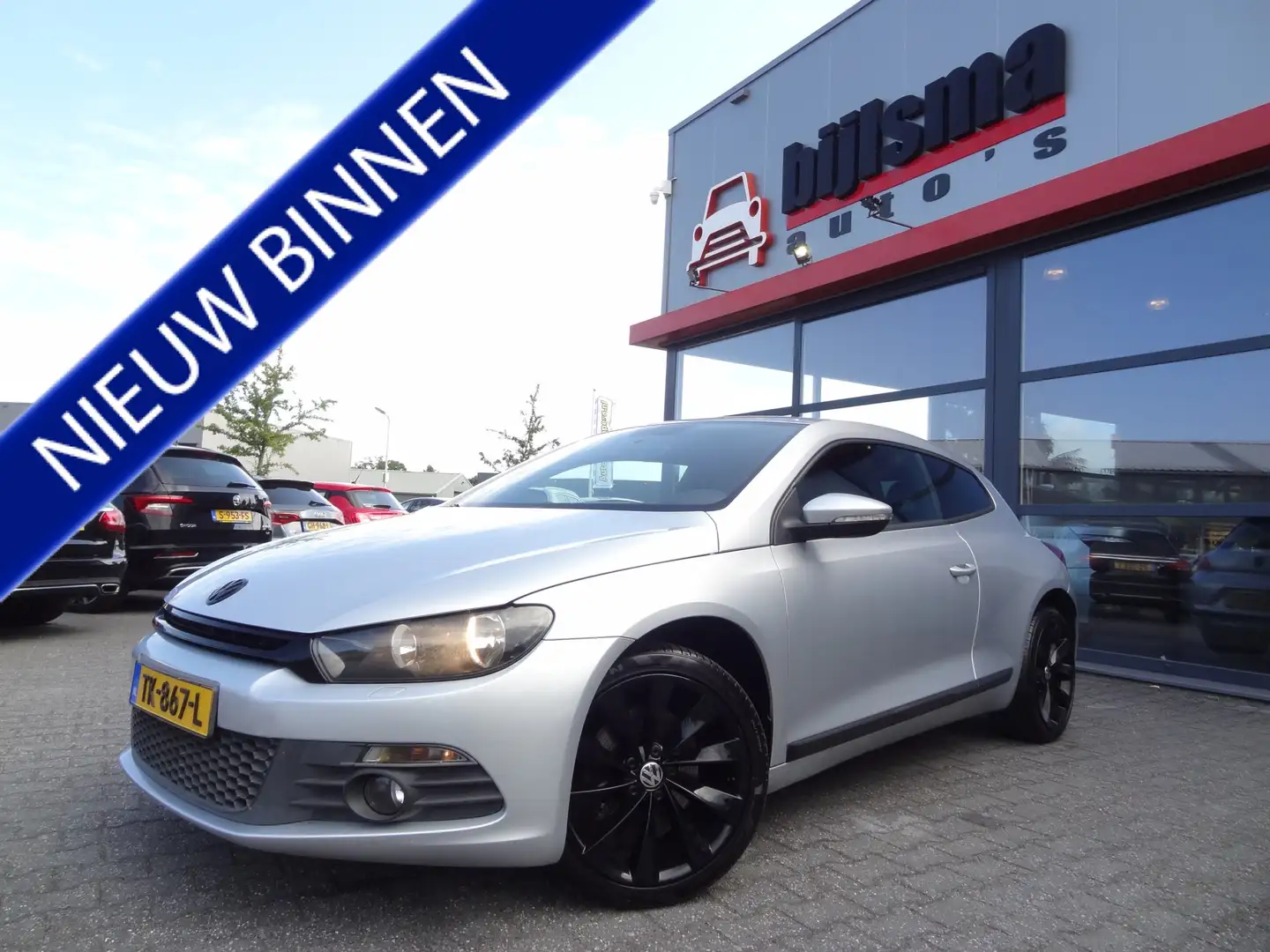Volkswagen Scirocco 1.4 TSI | NAVI | CLIMATE | CRUISE | ketting vervan Grijs - 1