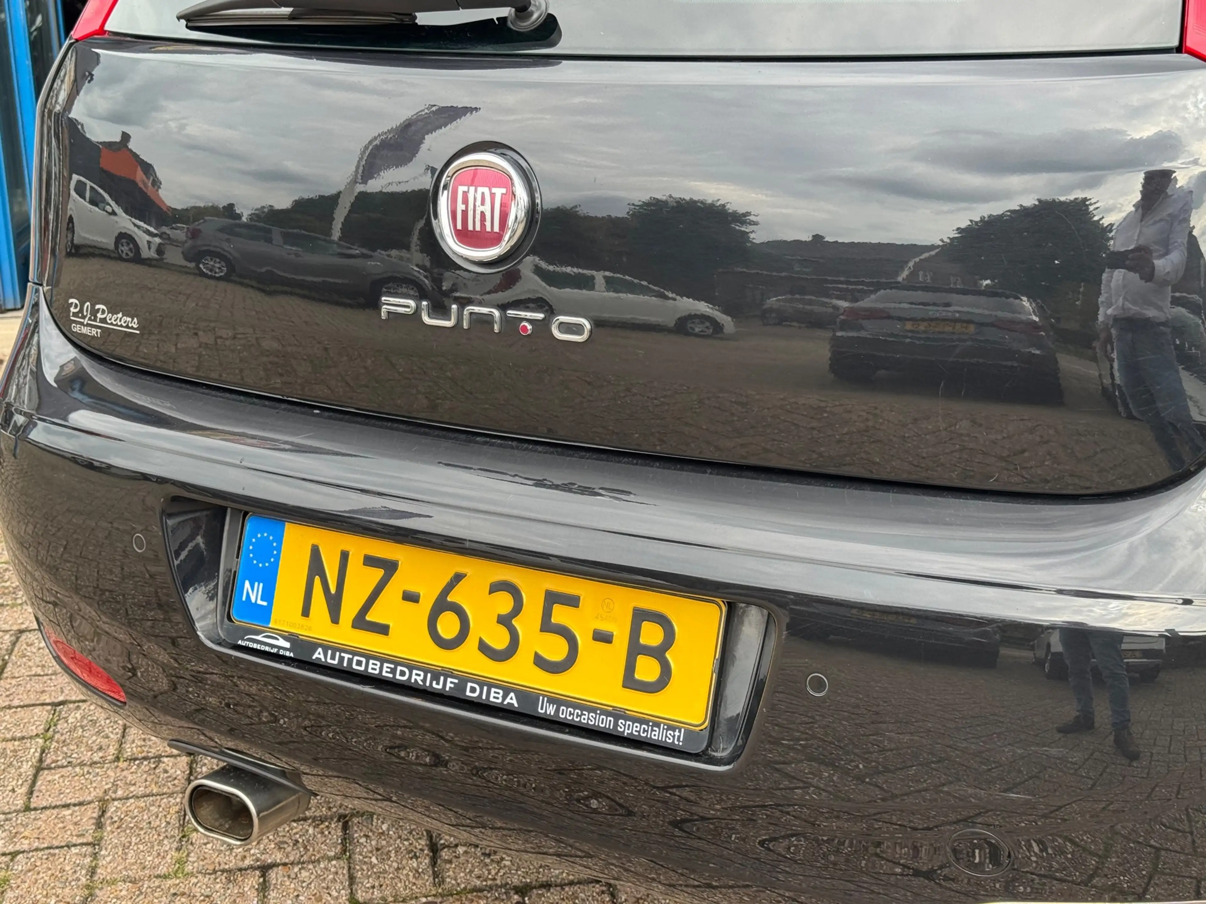 Fiat Punto Evo 0.9 TwinAir Lounge 2017 ZWART AIRCO APK NAP! — photo 8