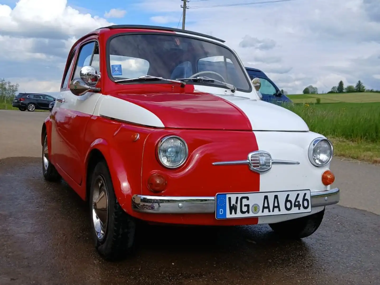 Fiat Cinquecento Rot - 1