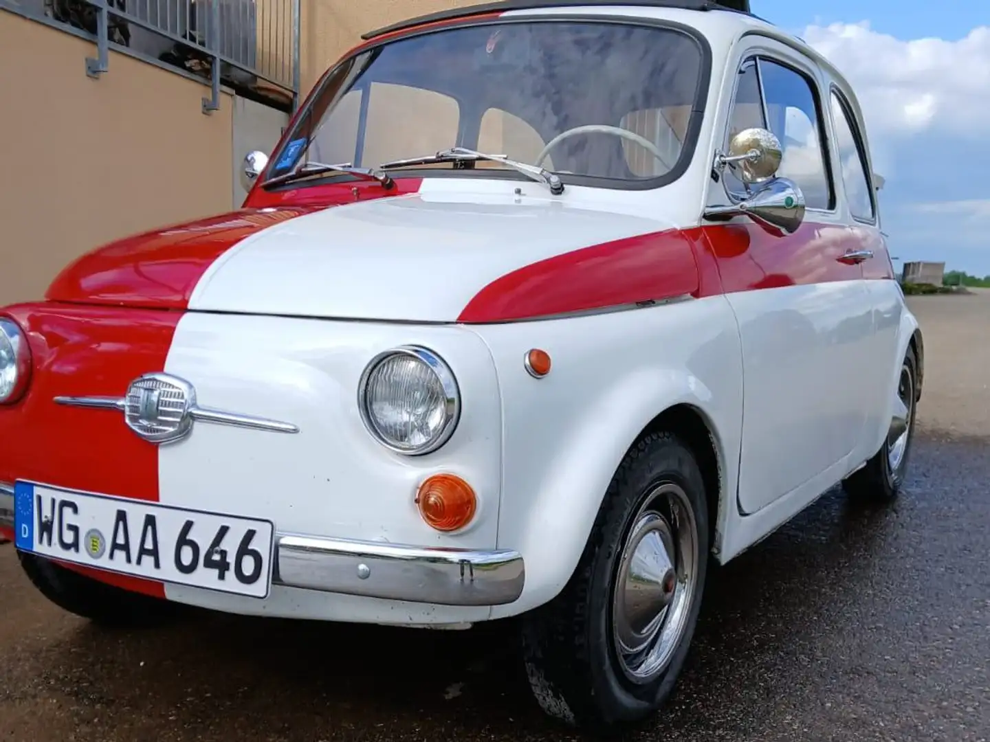 Fiat Cinquecento Rot - 2
