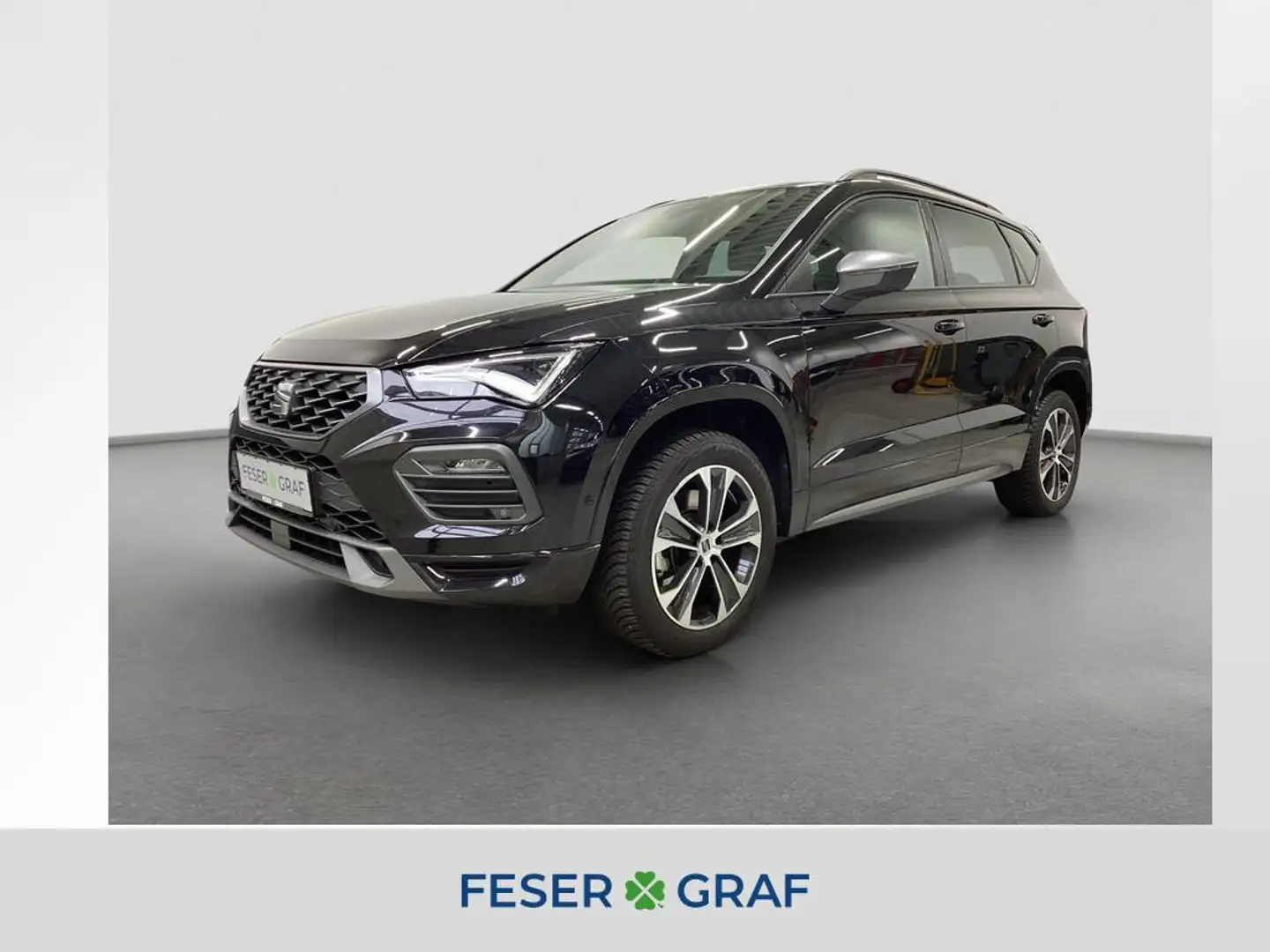SEAT Ateca FR-Line 2.0 TDI 110kW DSG AHK Kamera GJR Schwarz - 1