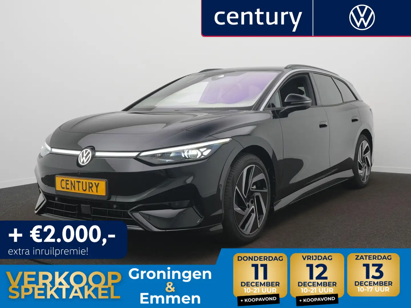 Volkswagen ID.7 Tourer Pro Business 77 kWh accu. 210 kW / 286 pk V Černá - 1