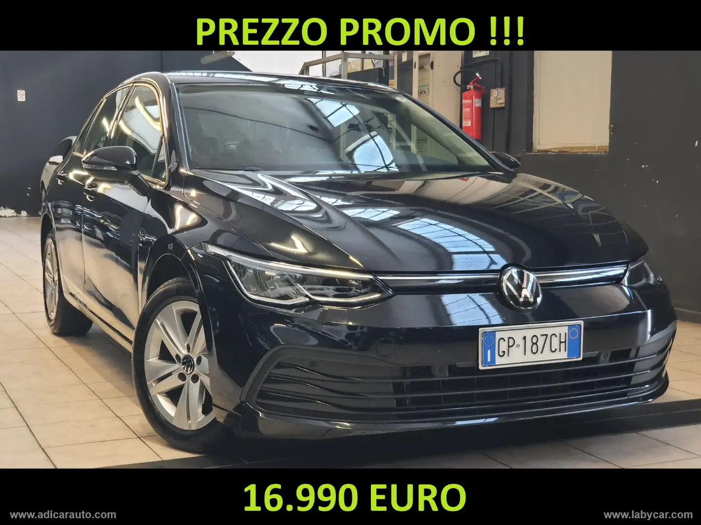 Volkswagen Golf 1.0 eTSI EVO DSG Life Noir - 1