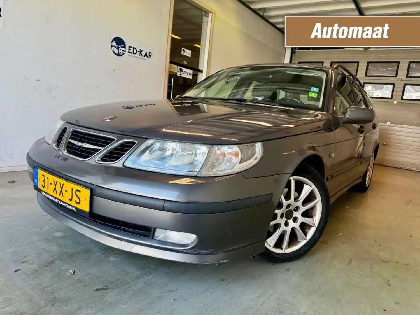 Saab 9-5 2.0t Linear AUTOMAAT 110 KW NETTE AUTO APK 12-2025 Grigio - 1