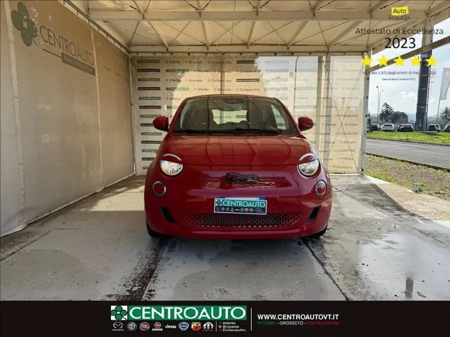 Fiat 500e 23,65 kWh (Red) Rood - 2