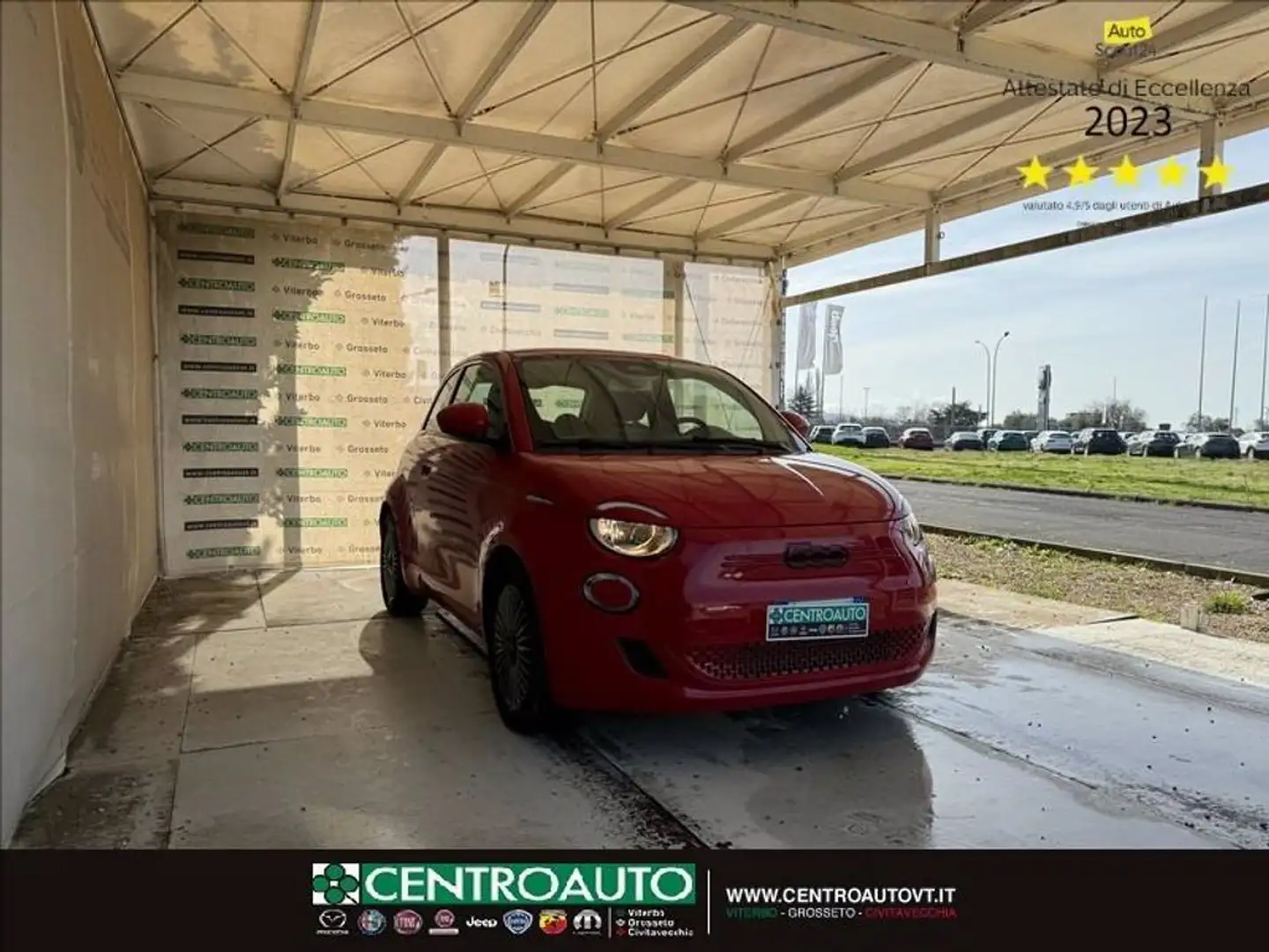 Fiat 500e 23,65 kWh (Red) Rood - 1