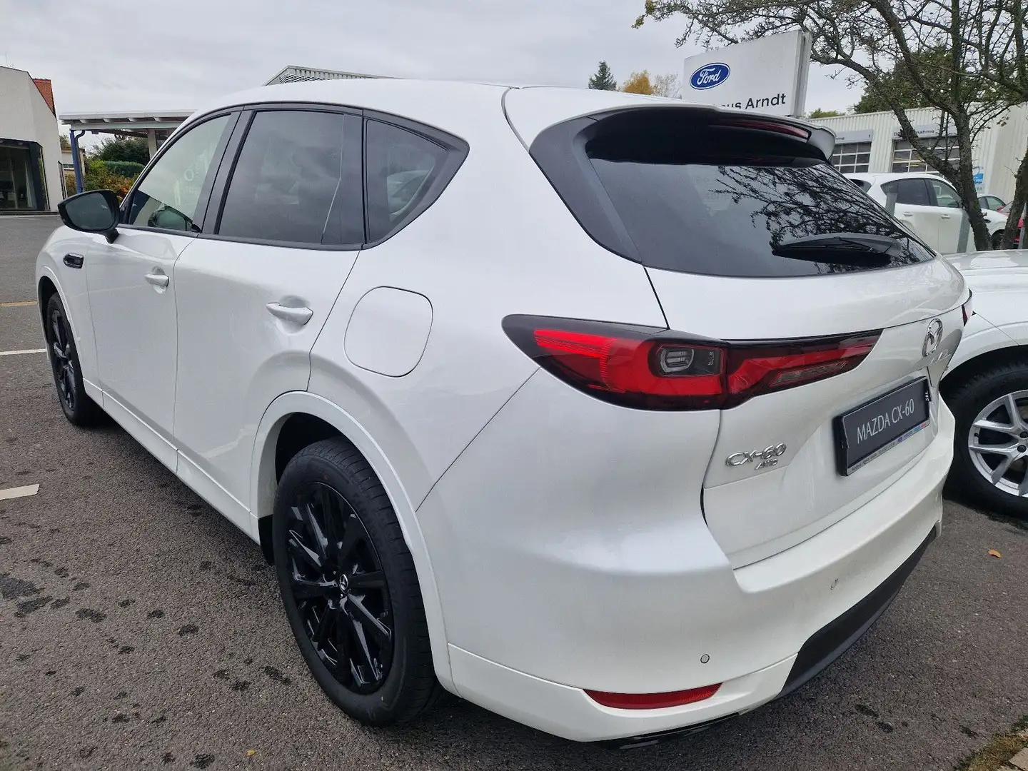 Mazda CX-60 PHEV HOMURA *AWD*Matrix-LED*360°*AHK*PANO Blanc - 2