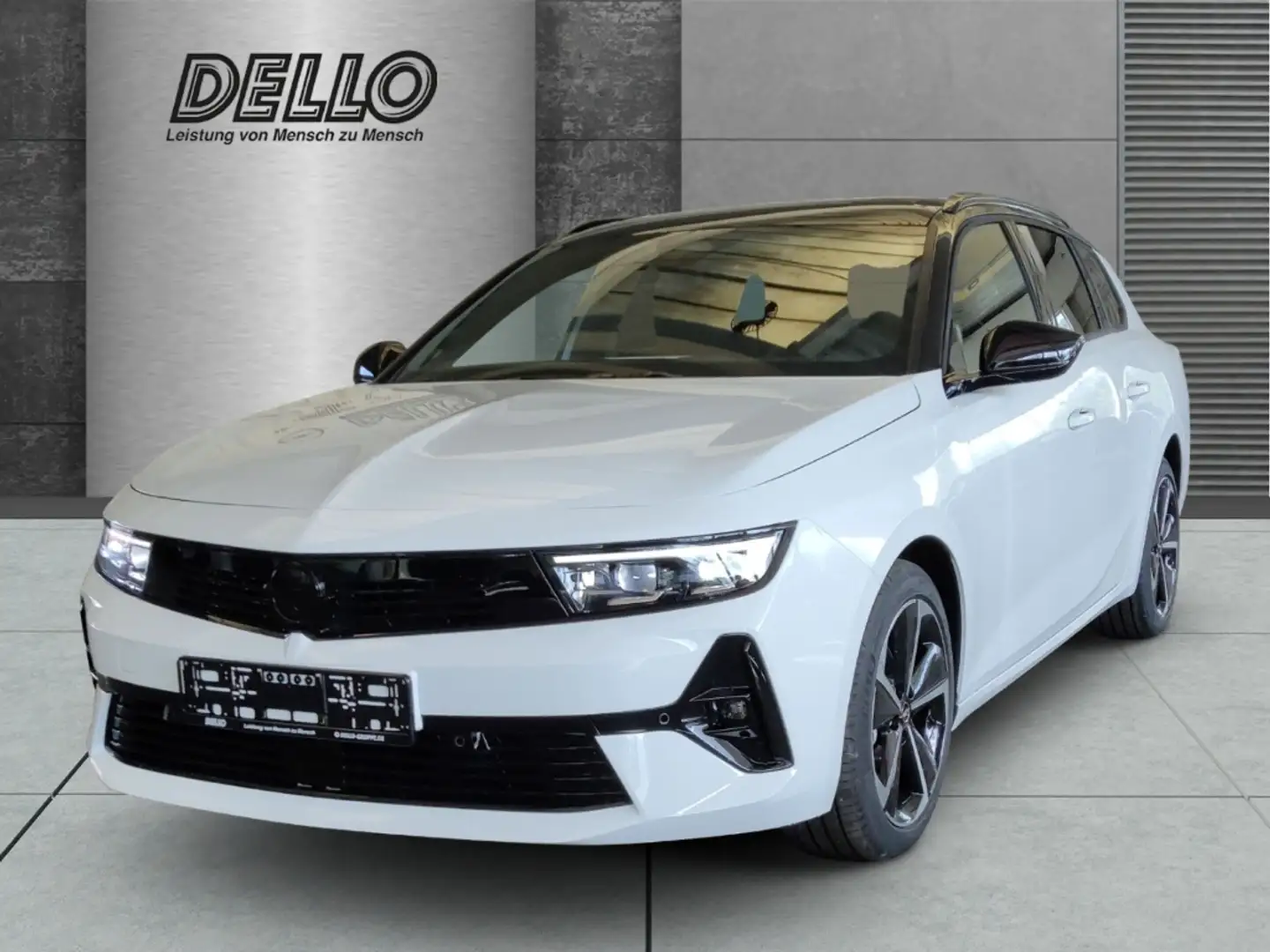 Opel Astra GS 96kw AT Tech-Paket Komfort HUD El. Panodach Nav Weiß - 1