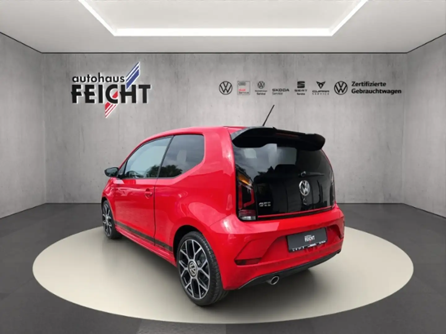 Volkswagen up! GTI 1.0 TSI MAPS&MORE+SITZHEIZUNG+CLIMATRO. Rouge - 2