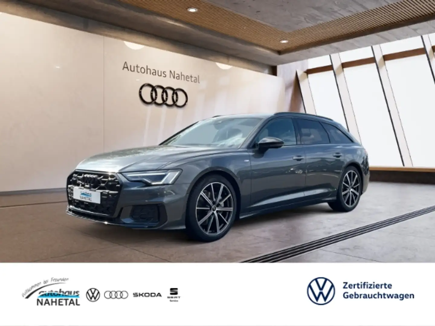Audi A6 AVANT S-LINE(2x) 45TFSI QUATTRO MATRIX AHK 20'' AS Grau - 1