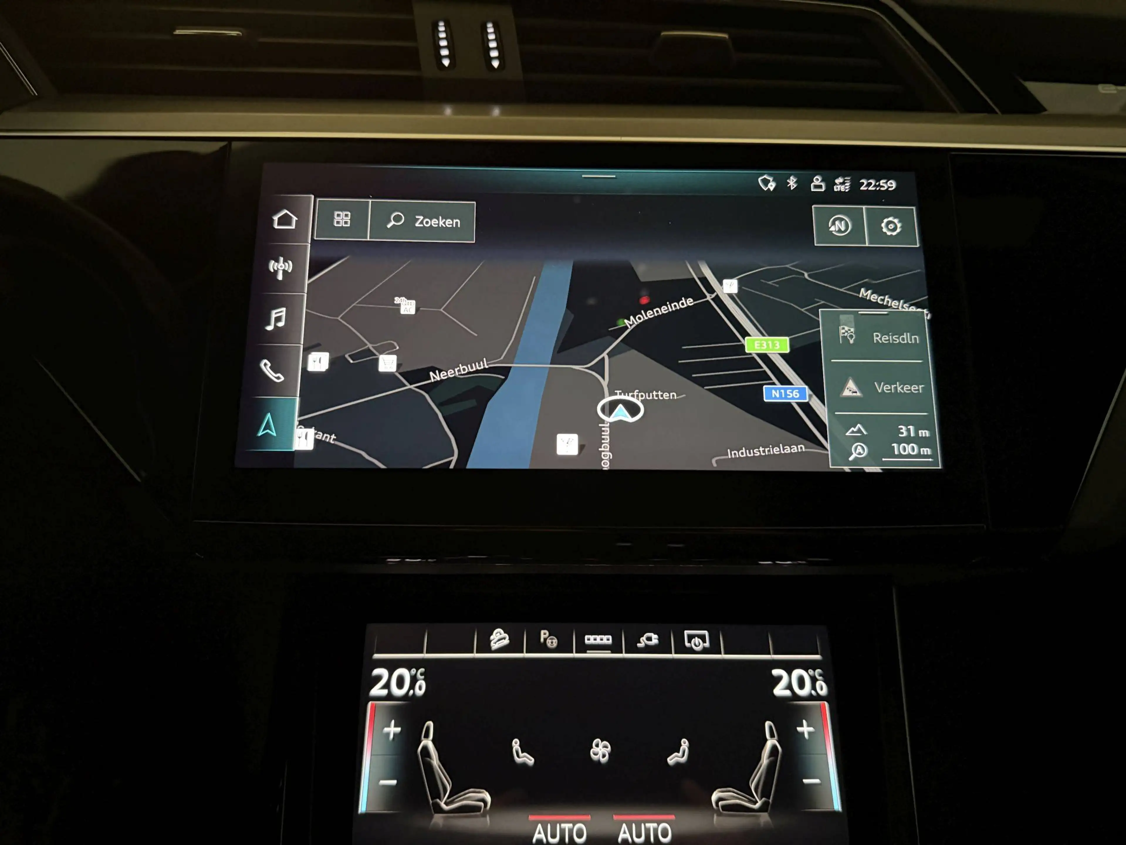 Audi SQ8 e-tron 503PK QUATTRO * FULL BLACK PACK * STANDVERWARMING * LEDER * 22" RS VELGEN * * 31844km!!! — photo 15
