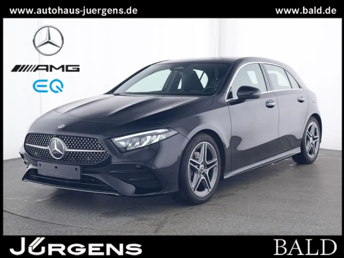 Mercedes-Benz A 200 AMG-Sport/LED/Cam/Pano/Winter/Mopf/18' Schwarz - 2