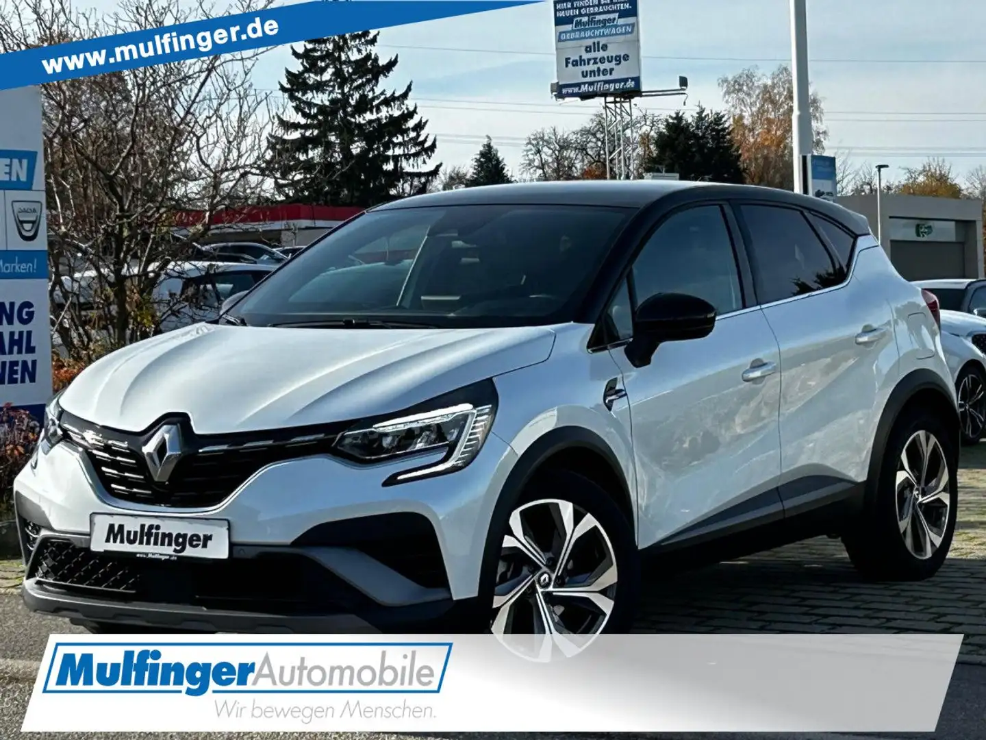 Renault Captur E-TECH160 R.S. LINE Kamera Sitzheiz.Navi Weiß - 1
